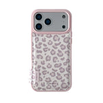 Cute Leopard Pattern Leather Protective Phone Case for iPhone 17 Series