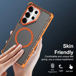 Soft-Touch Matte Magnetic Case for Samsung Galaxy S25 Series
