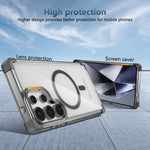 Clear Acrylic Magnetic Case with Airbag Corners for Samsung Galaxy S26 Series