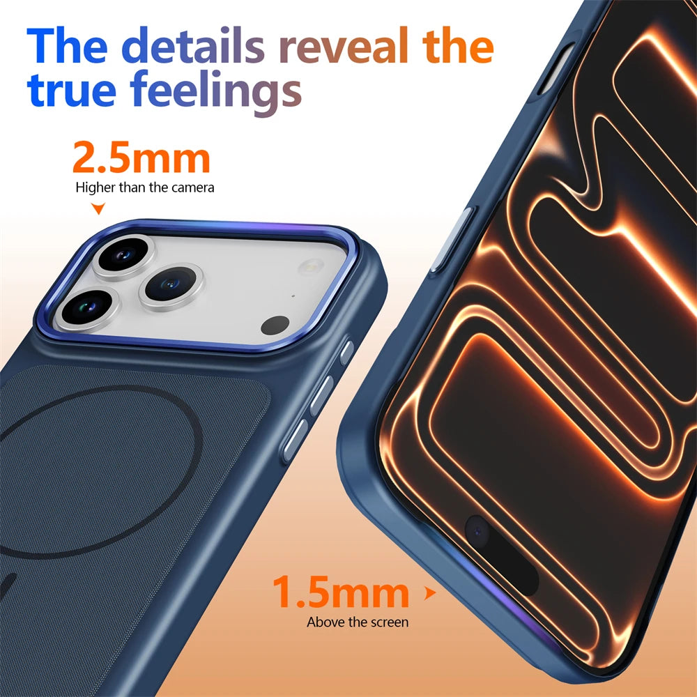 Premium Woven MagSafe Protective Case for iPhone 17 Series