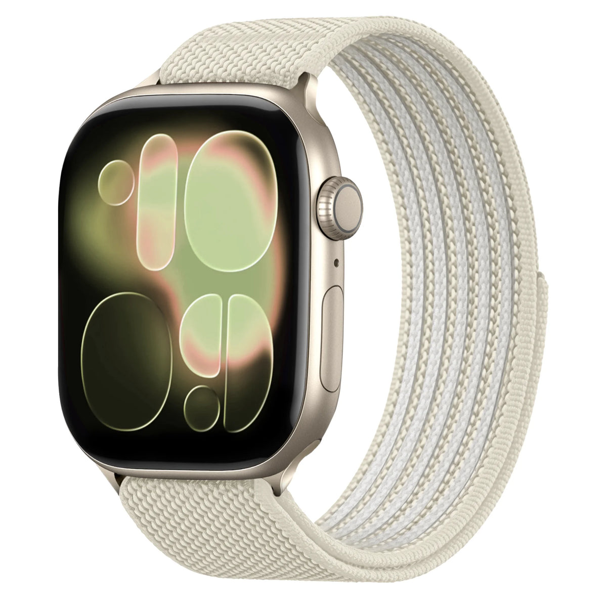 Breathable Nylon Sport Loop Band with Hook-and-Loop Closure for Apple Watch