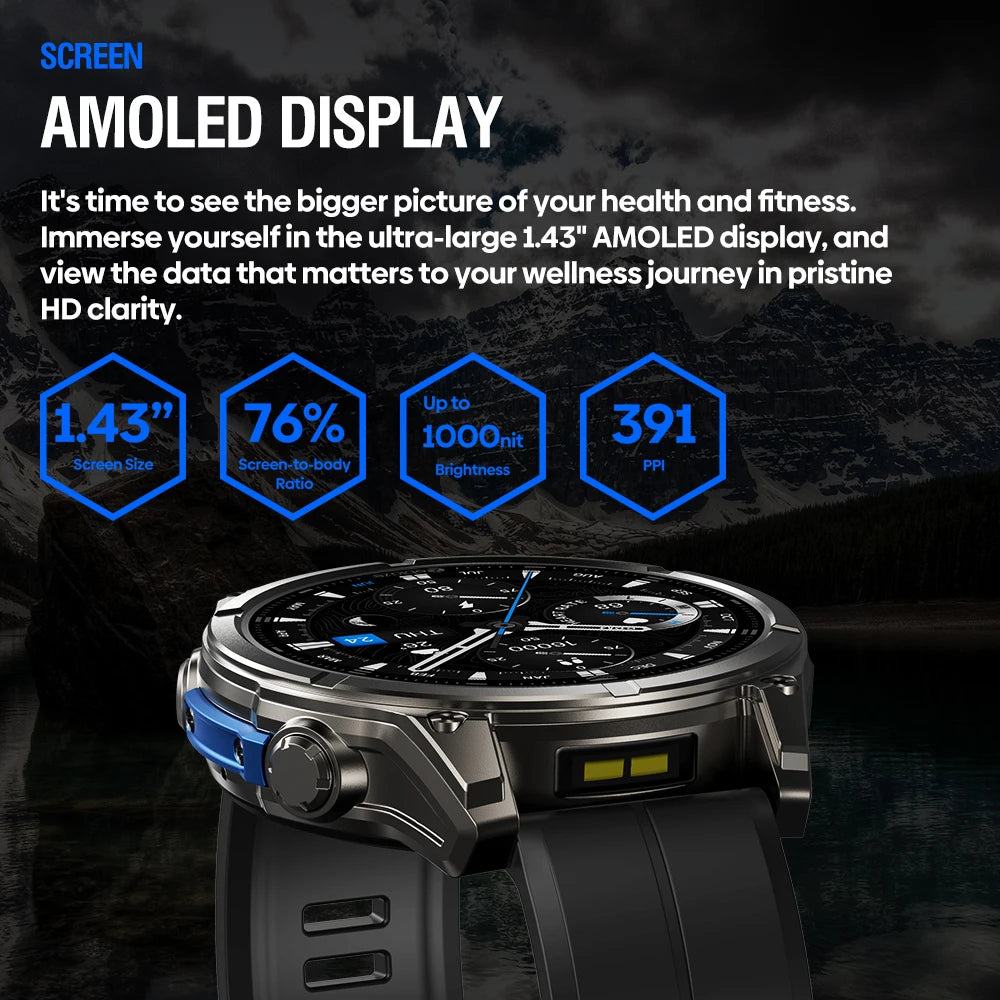 Zeblaze VIBE 8 Rugged Smartwatch