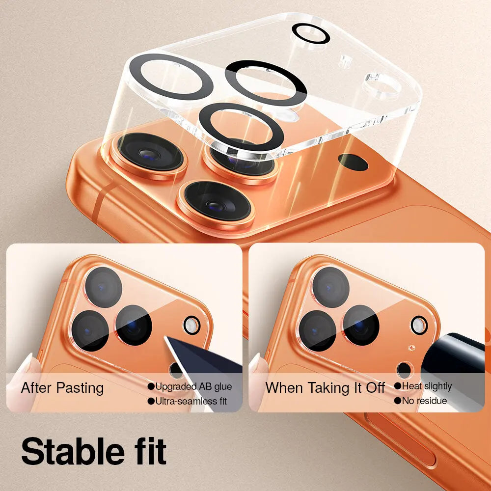 Tempered Glass Camera Lens Protector Film for iPhone 18 Series