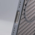 Translucent Mesh Cooling MagSafe Case for iPhone 15 Series