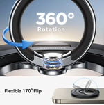 MagSafe Ring Phone Holder with 360° Rotation & Kickstand