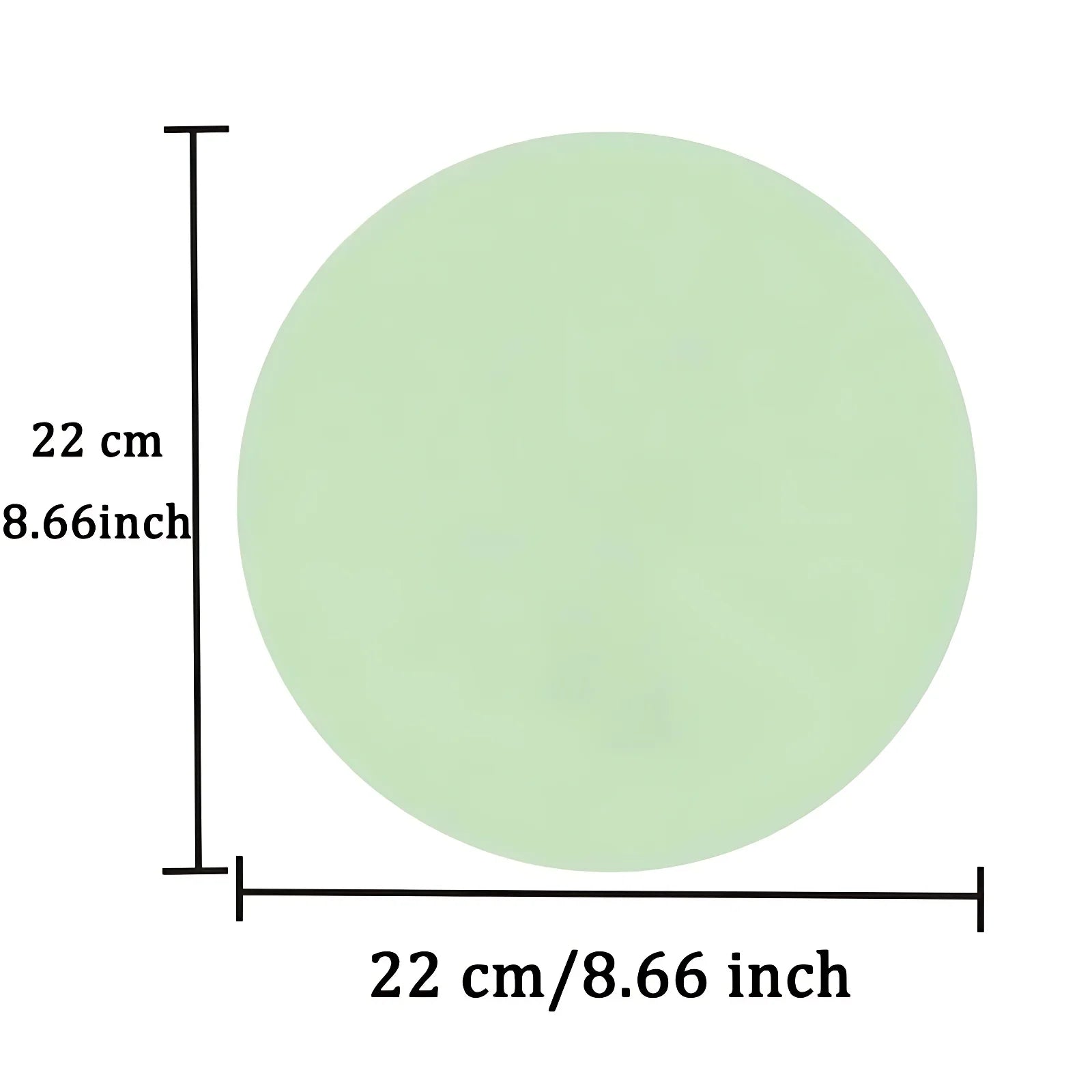 Minimalist PU Leather Round Mouse Pad