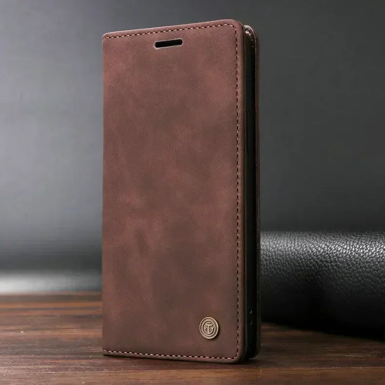 Premium Leather Wallet Case for iPhone 17 Series