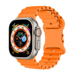 Durable Silicone Ocean Strap for Apple Watch