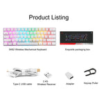 Motospeed Sk62 61-Key Mechanical Keyboard