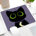 Black Cat Themed Mousepad