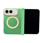 Slim Shockproof MagSafe Case with Color-Blocking Design for iPhone Duo