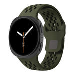 Breathable Rubber Wristband for Samsung Galaxy Watch 8 & Galaxy Watch 8 Classic