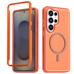 Magnetic Bumper Case with Raised Camera Protection Ring for Samsung Galaxy S25 Series