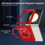 Samsung Galaxy Z Flip 6 Magnetic Case with 360° Rotating Stand