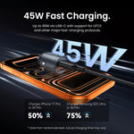 Vention 45W Dual-Port Car Charger With Pull Ring