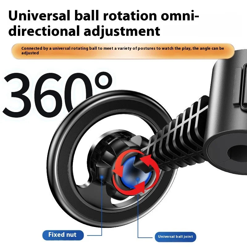 Multi-Functional Car Headrest Phone Holder with Hidden Lock & Hook