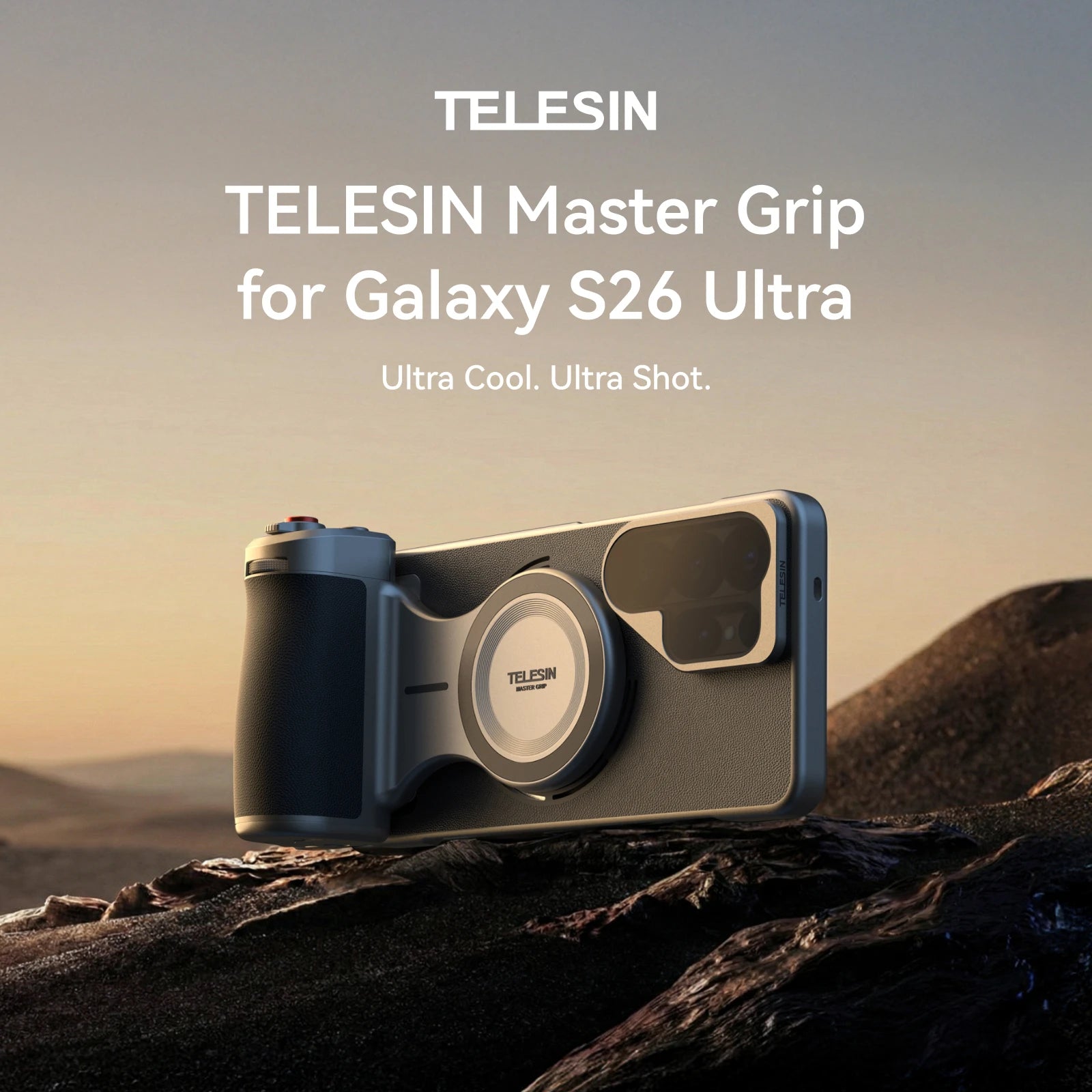 TELESIN Master Grip Kit for Samsung Galaxy S26 Ultra