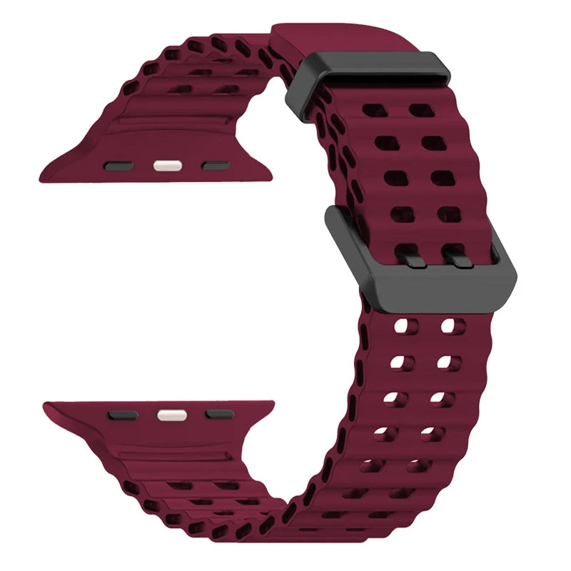 Sweatproof Silicone Sport Strap for Apple Watch
