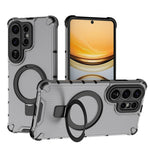 Stripe Pattern Magnetic Stand Case for Samsung Galaxy S25 Series