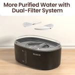 ROJECO 4-Layer Filtration Cat Water Fountain