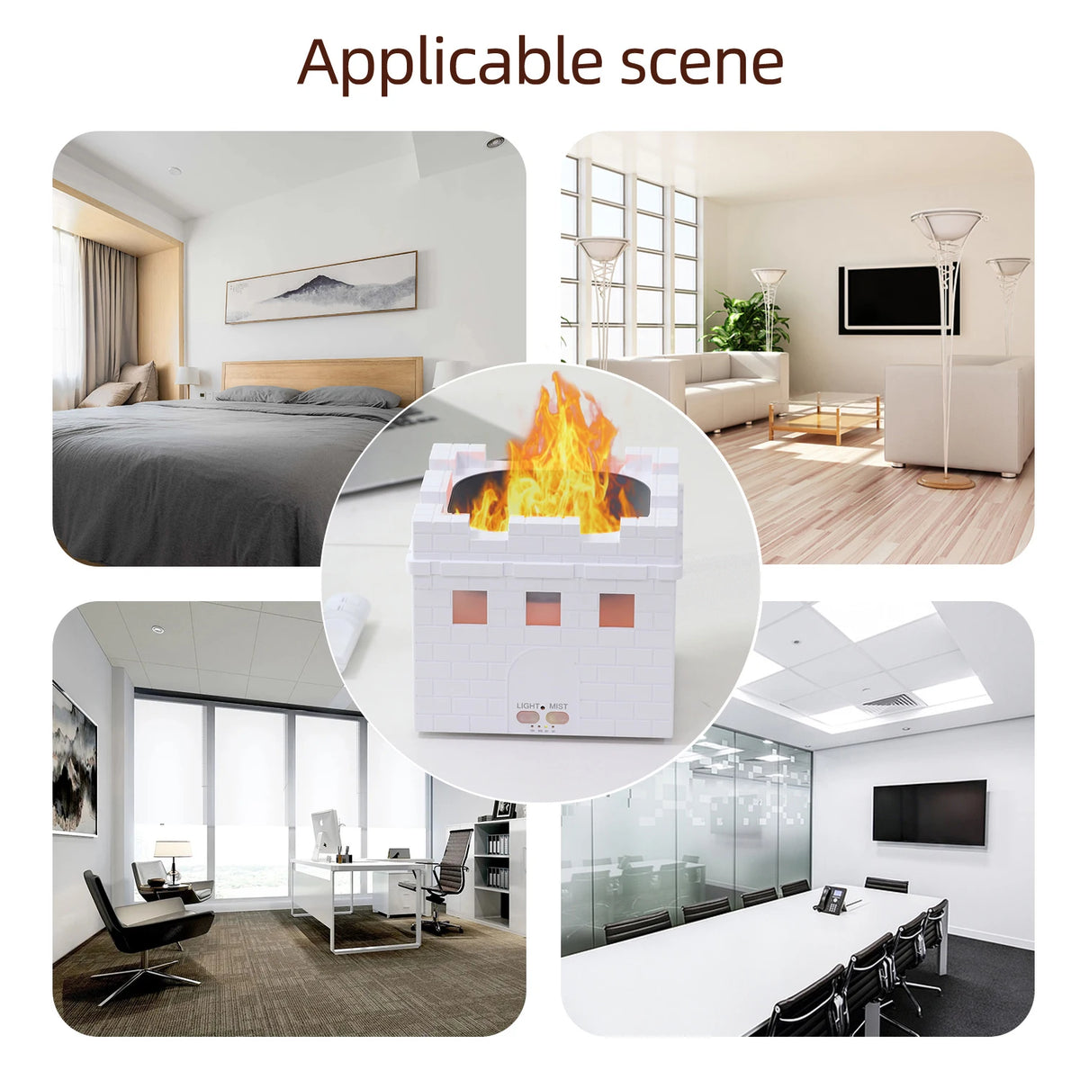 Creative Beacon Tower Essential Oil Diffuser