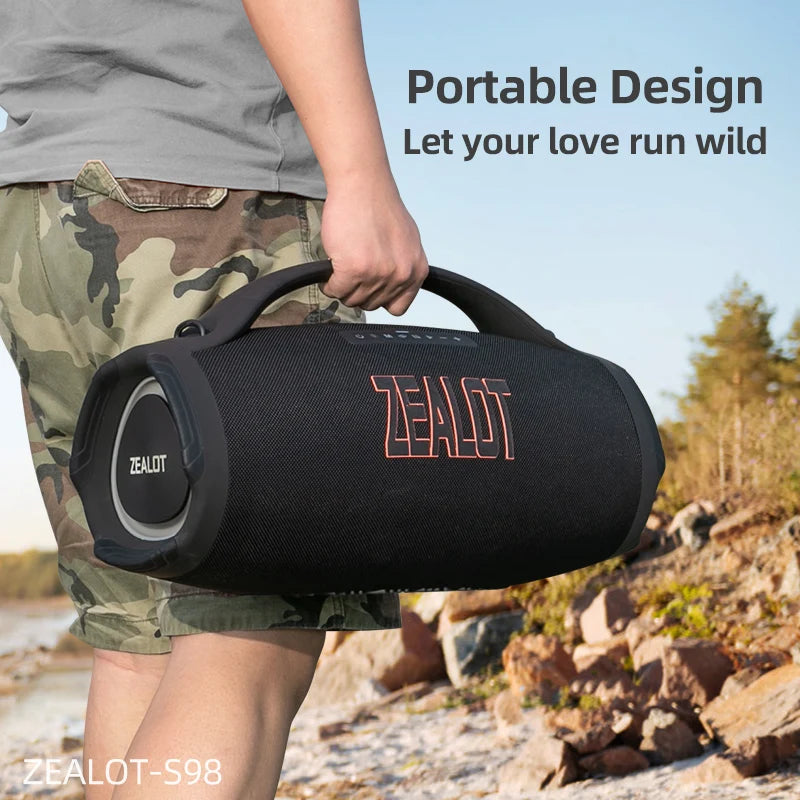 ZEALOT S98 160W Portable Bluetooth Speaker