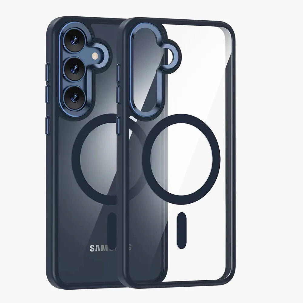 HD Transparent Magnetic Case for Samsung Galaxy S25 Series