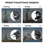 Asometech 4-Port GaN Travel Adapter