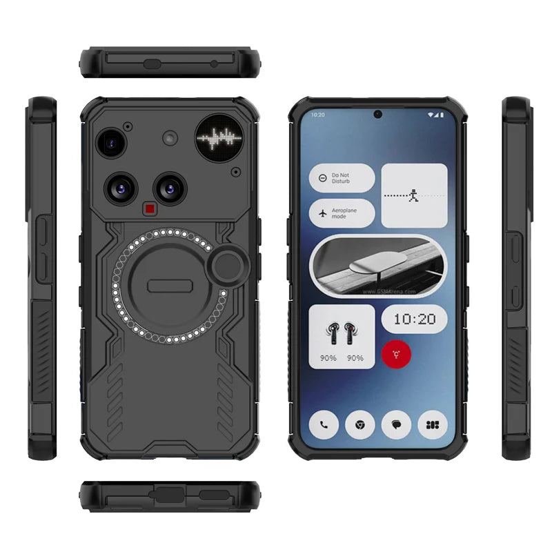 Shockproof Magnetic PC + TPU Case for Nothing Phone 3