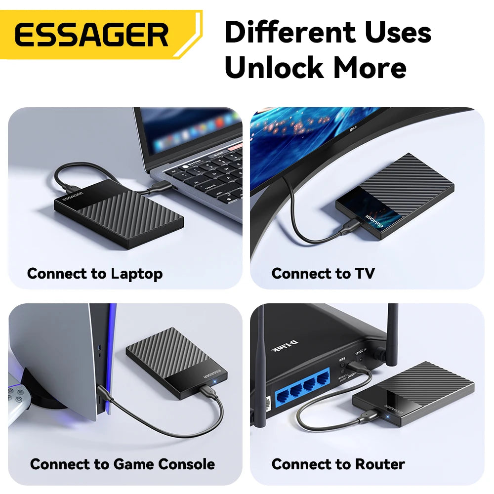 Essager 2.5" SATA SSD/HDD Enclosure