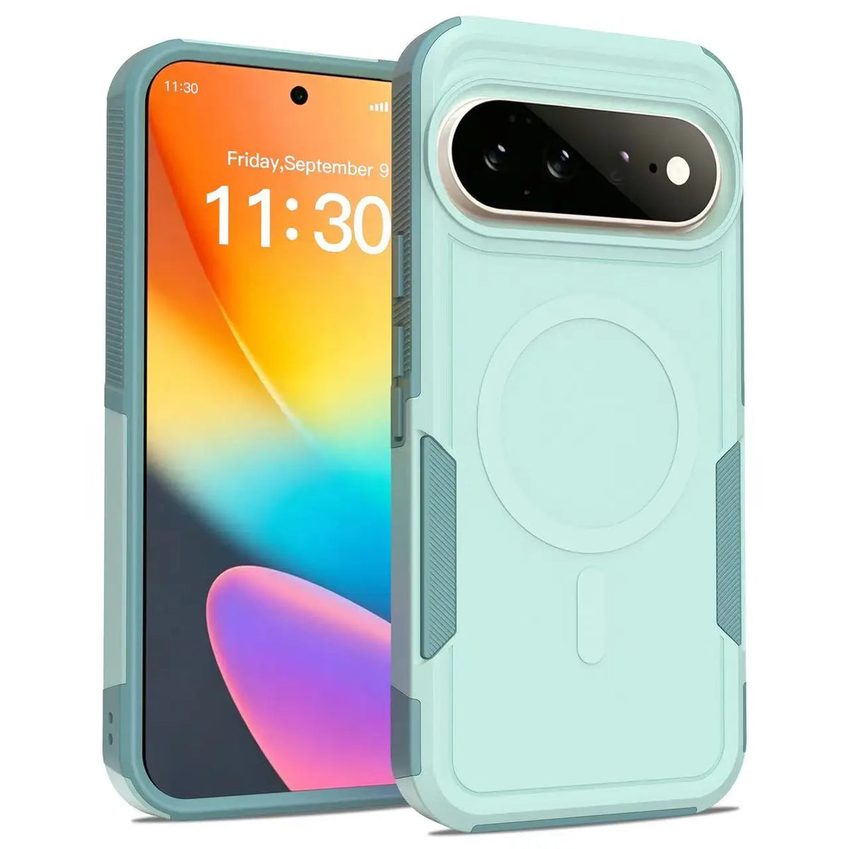 Textured Grip Dual-Layer Magnetic Case for Google Pixel 10 Series