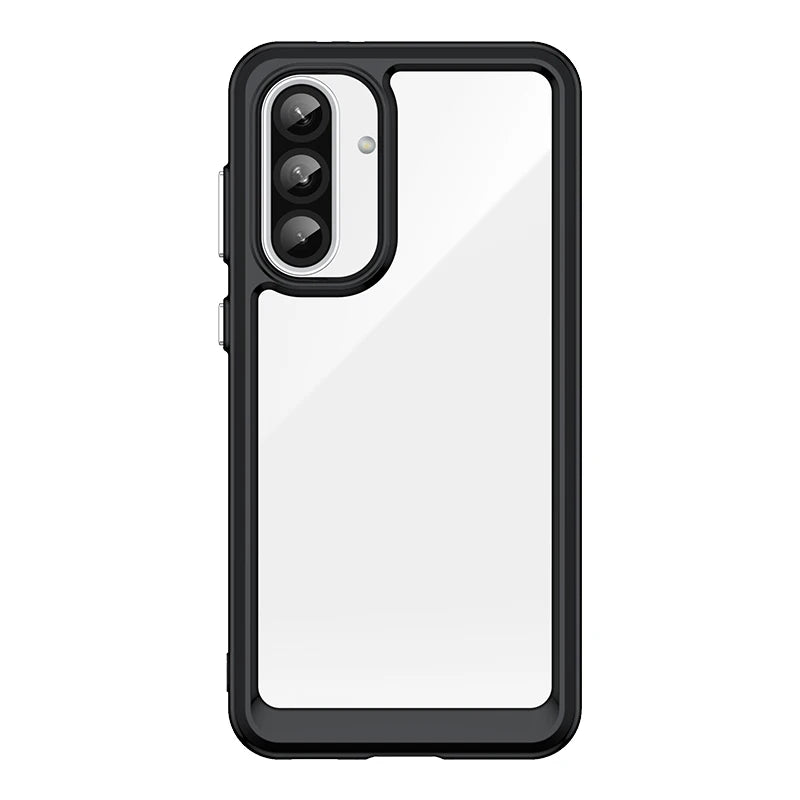 Samsung Galaxy A36 Clear Hard Case with Translucent Back Shell