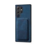 Luxury PU Leather Magnetic Card Slot Wallet Cover for Samsung Galaxy S24 Series