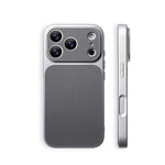 Shockproof Leather Bumper Case with Full Camera Lens Protection for iPhone 17 Series