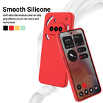 Premium Liquid Silicone Lanyard Case Shockproof Matte for Nothing Phone 3a / 3a Pro