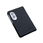 Genuine Cowhide Leather Flip Case with Magnetic Closure for Samsung Galaxy Z Fold 8