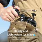 Ulanzi CO17 Dual-Head Super Clamp with Pea Pods for Action Cameras