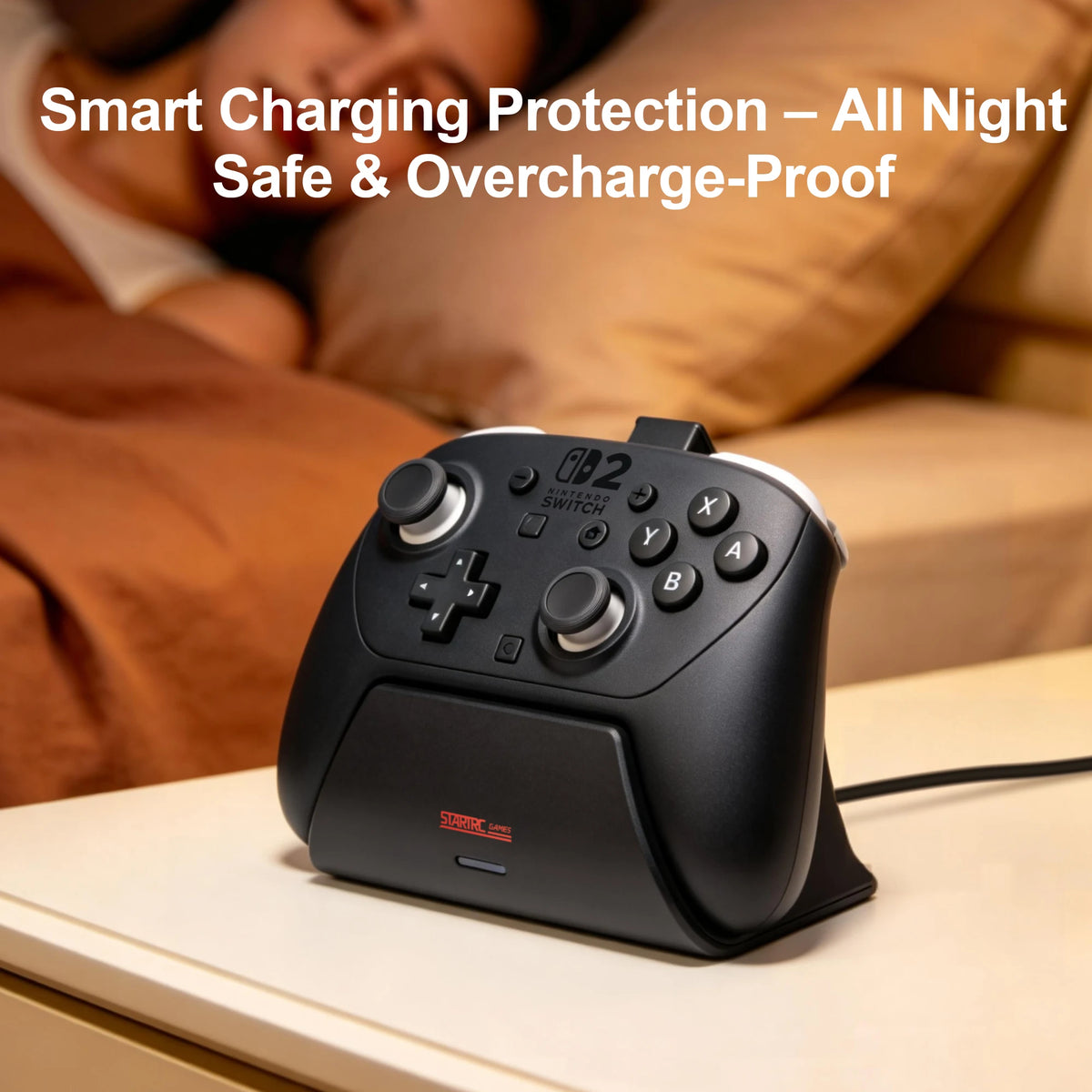 Nintendo Switch 2 Pro Controller Fast Charging Dock
