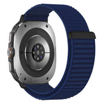 Elastic Nylon Velcro Watch Strap with Breathable Woven Design for Samsung Galaxy Watch 9
