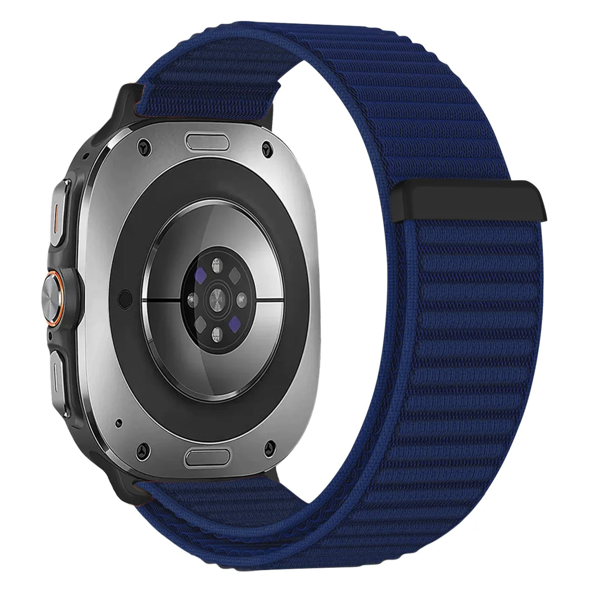 Elastic Nylon Velcro Watch Strap with Breathable Woven Design for Samsung Galaxy Watch 9