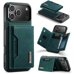 Premium Leather MagSafe Wallet Case with 3-Card Detachable Wallet for iPhone 18 Series