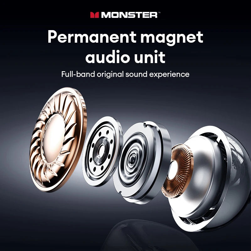 Monster MQT65 Bluetooth 6.0 Earclip Earphone