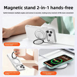 Water Ripple Silicone Case with 360-Degree Holder for iPhone 17 Series