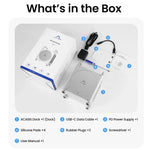 Acasis 8-Port USB-C Docking Station with Dual NVMe Enclosures