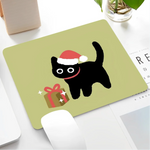 Black Cat Themed Mousepad