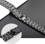 Fashion Shiny Stone Metal Replacement Band for Samsung Galaxy Watch 6 & Galaxy Watch 6 Classic