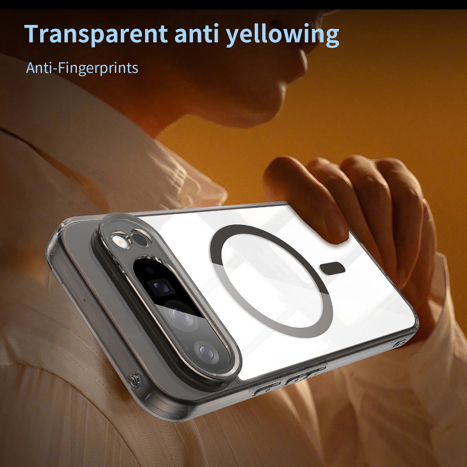 Premium Transparent Magnetic Case for Google Pixel 10 Series