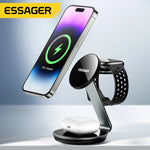 Essager Multi-Device 3-in-1 Wireless Charger Stand