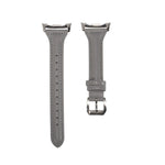 Slim Leather Strap with Waist-Curved Design for Samsung Galaxy Watch 8 Classic