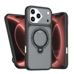 Shockproof MagSafe Case with 360° Rotating Ring Stand for iPhone 18 Series